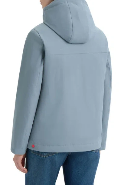 Hunter Blake Short Waterproof Rain Jacket In Blue