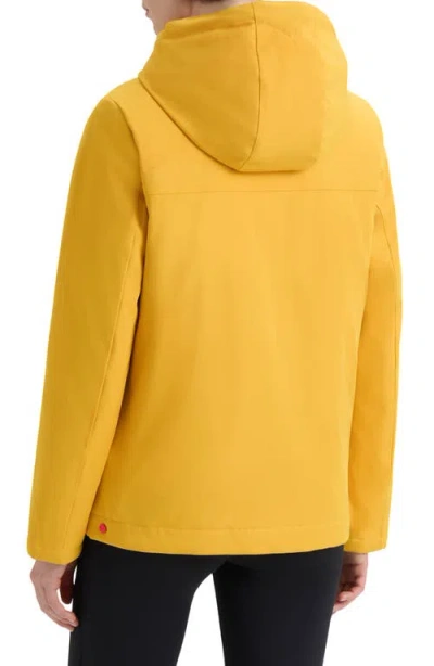 Hunter Blake Short Waterproof Rain Jacket In Yellow