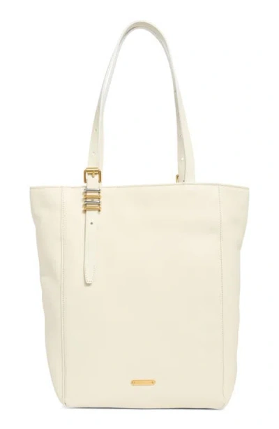 Rebecca Minkoff Buckle Up Tote Bag In White