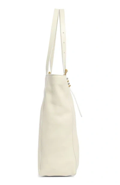Rebecca Minkoff Buckle Up Tote Bag In White