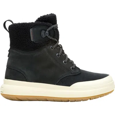 Merrell Marquette Thermo Waterproof Faux Shearling Lined Boot In Black