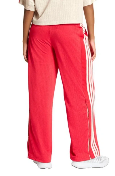 Adidas Originals Adidas Stadium Mesh Pants In Red