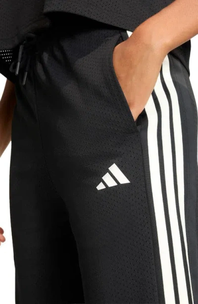 Adidas Originals Adidas Stadium Mesh Pants In Black