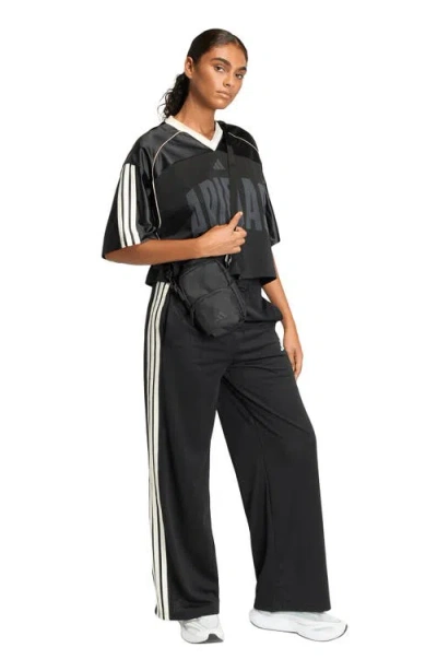 Adidas Originals Adidas Stadium Mesh Pants In Black