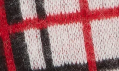 Re/done Tartan V-neck Sweater In Multi