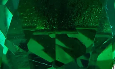 Savvy Cie Jewels Oval Cubic Zirconia Halo Stud Earrings In Green