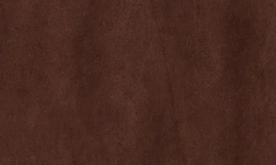 Renee C Faux Suede Pencil Skirt In Brown