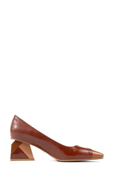 Ninety Union Sandy Caged Vamp Sandal In Brown
