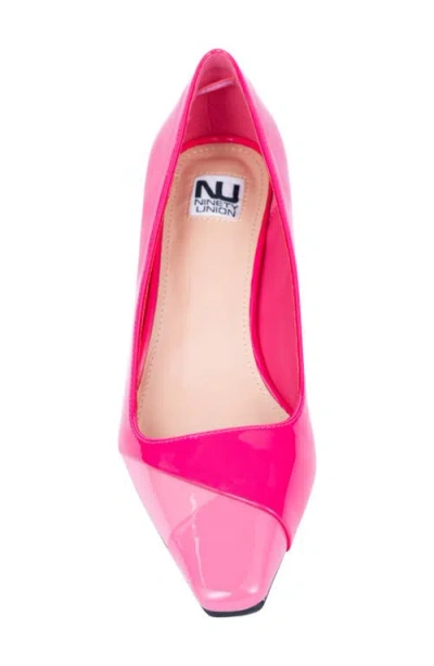 Ninety Union Sandy Caged Vamp Sandal In Pink