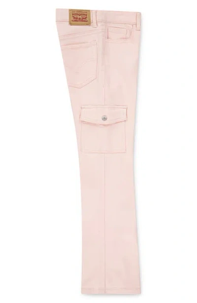 Levi's Kids' 727 Cargo Flare Jeans In Pink