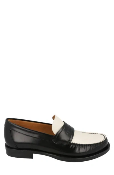 Ferragamo Fillmore Embossed Moc Toe Loafer In Multi