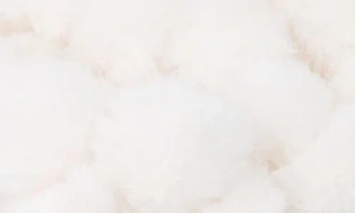 Marcus Adler Faux Fur Infinity Scarf In White