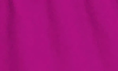 Siena Stretch Cotton Tiered Midi Dress In Purple