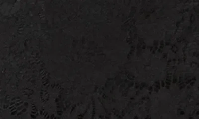 Bebe Lace Corset Body-con Midi Dress In Black