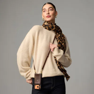 Bandolier Donna Crossbody Phone Case - Espresso/gold