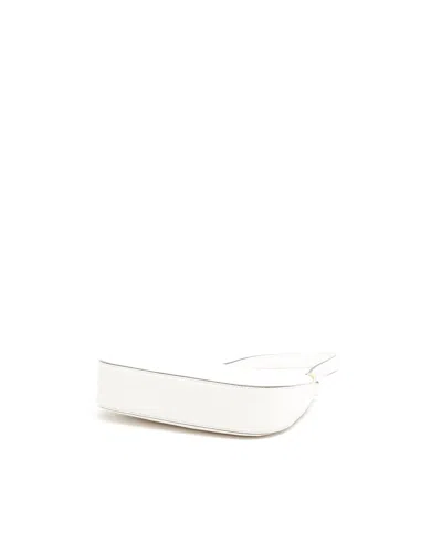 Miu Miu Madras Shoulder Bag In White