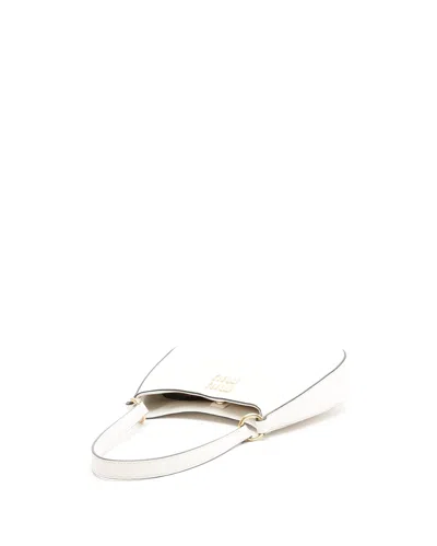 Miu Miu Madras Shoulder Bag In White