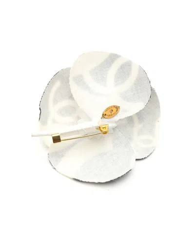 Pre-owned Chanel Camellia Corsages Brooch In Multi