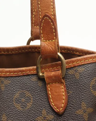 Pre-owned Louis Vuitton Monogram Batignolles Horizontal Bag In Brown