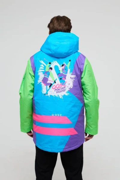 Oosc Yeh Man Jacket Powder Hound In Multi