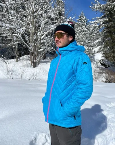 Oosc Glacier Thermolite® Insulated Jacket In Blue
