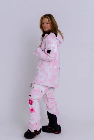 Oosc Yeh Girl Ski & Snowboard Jacket In Pink