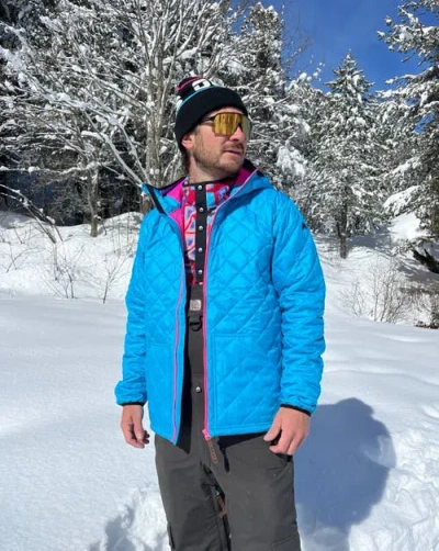 Oosc Glacier Thermolite® Insulated Jacket In Blue