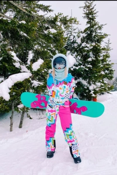 Oosc Nuts Cracker Ski Suit In Multi