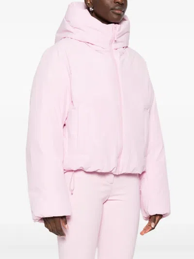 Cordova Zip-up Puffer Ski Jacket In Pink