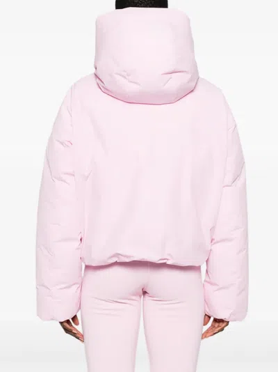 Cordova Zip-up Puffer Ski Jacket In Pink
