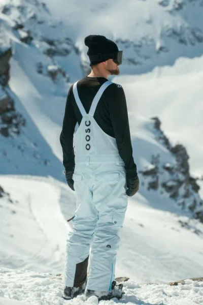 Oosc Yeh Man Bib Pant Ice In Blue
