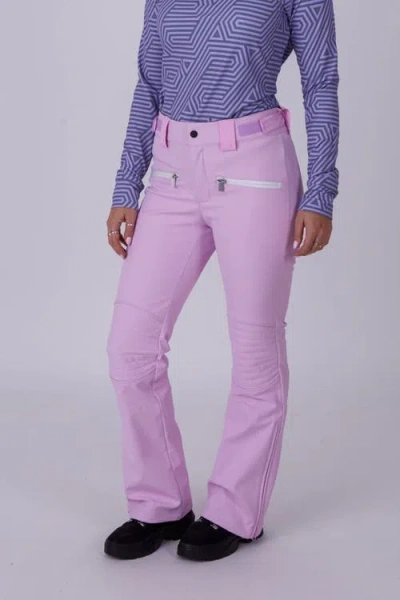 Oosc Chic Pants In Pink