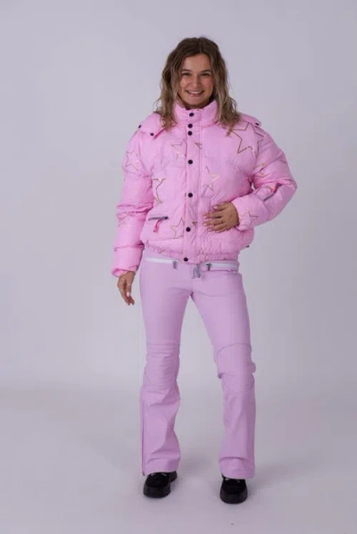 Oosc Chic Pants In Pink