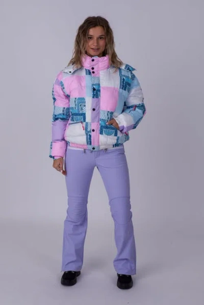 Oosc Chic Pants In Purple