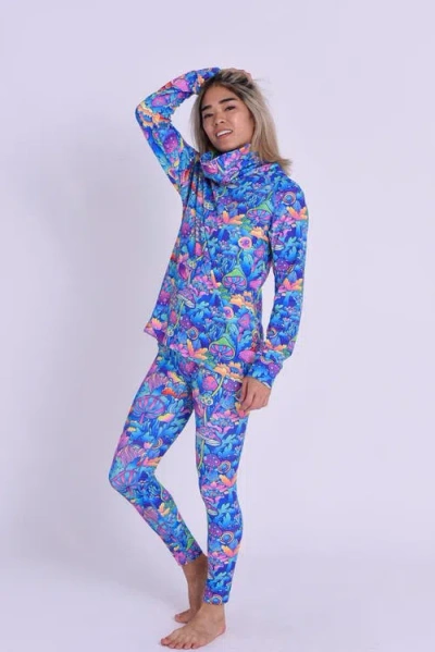 Oosc Baselayer Leggings In Multi