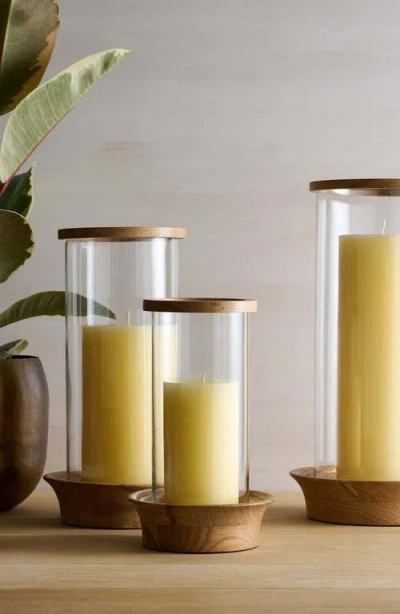 The Collective Home Arbor Hurricane In White