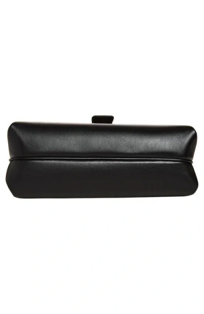 Ferragamo Medium Leather Top Handle Bag In Black