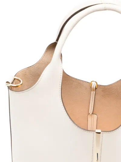 Tod's Detachable-strap Tote Bag In White