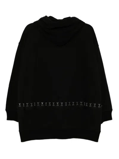 Monse Logo-printed Dress In Black