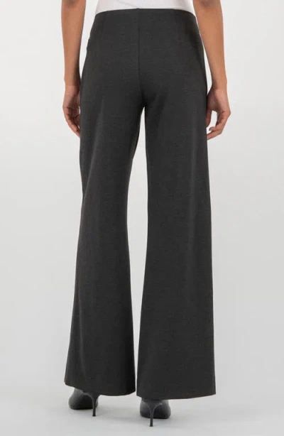 Kut From The Kloth Meg High Rise Crop Wide Leg Pants In Gray