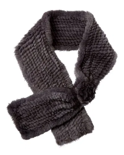 La Fiorentina Muffler Scarf In Gray