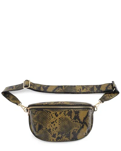 Shiraleah Lauren Belt Bag In Green
