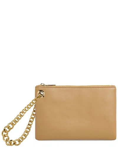 Shiraleah Lauren Wristlet In Brown