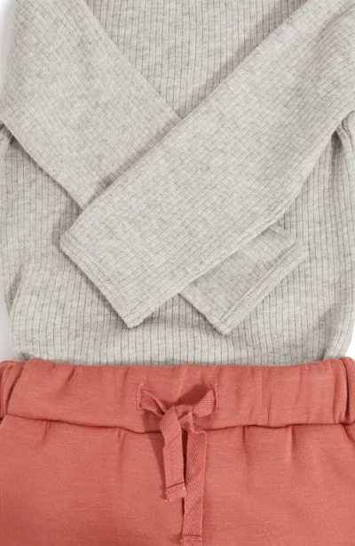 Reiss Piper Long Sleeve Top & Joggers Set In Multi