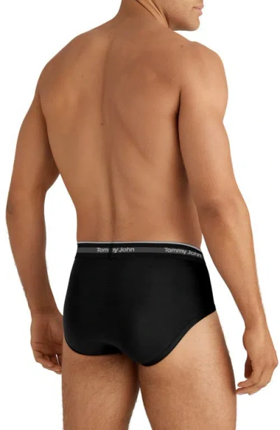 Tommy John 3-pack Comfort Micro Briefs In Black