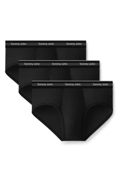 Tommy John 3-pack Comfort Micro Briefs In Black