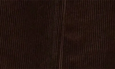 Beams Pleated Corduroy Tapered Leg Pants In Brown