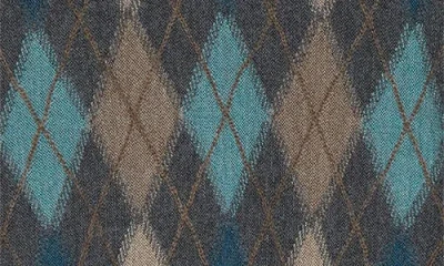Beams Argyle Intarsia Alpaca Sweater Vest In Multi
