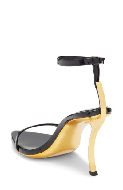 Jeffrey Campbell Obsession Ankle Strap Sandal In Multi