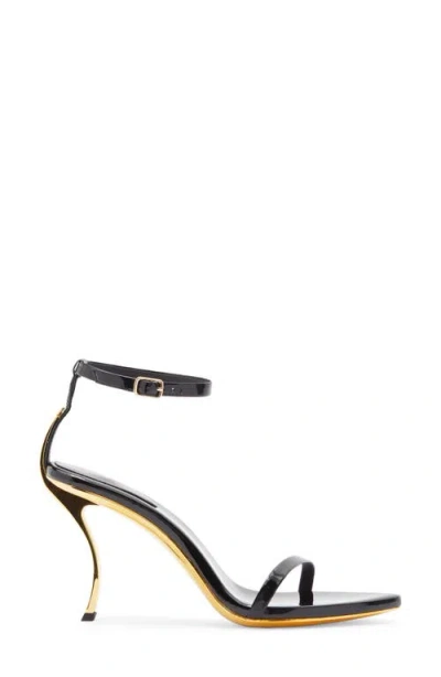Jeffrey Campbell Obsession Ankle Strap Sandal In Multi